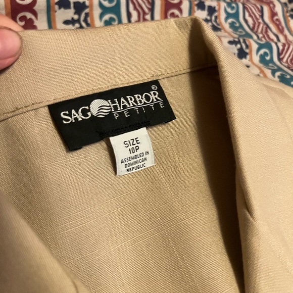 Sag Harbor Tan Blazer - Picture 2 of 3